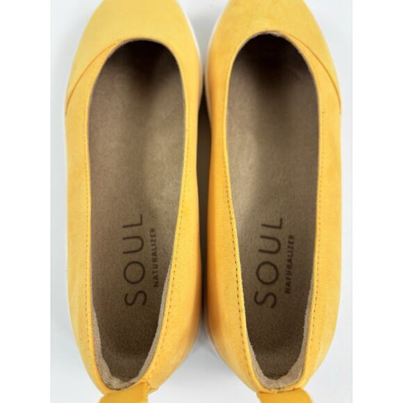 SOUL Naturalizer Women's Idea Ballet Flats Yellow Size 7.5 - Picture 11 of 14